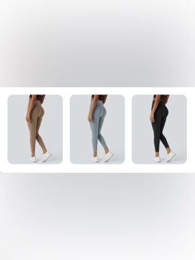 HALARA UltraSculpt High Waisted Scrunch Butt Tummy Control Training Leggings NEW